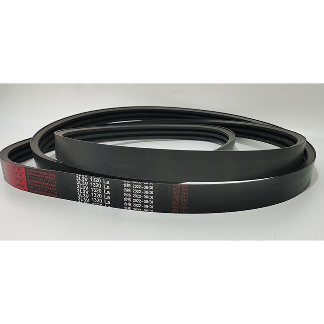 Transmission Auto Fan Belt Rubber Poly Ribbed V Belt Timing Belt