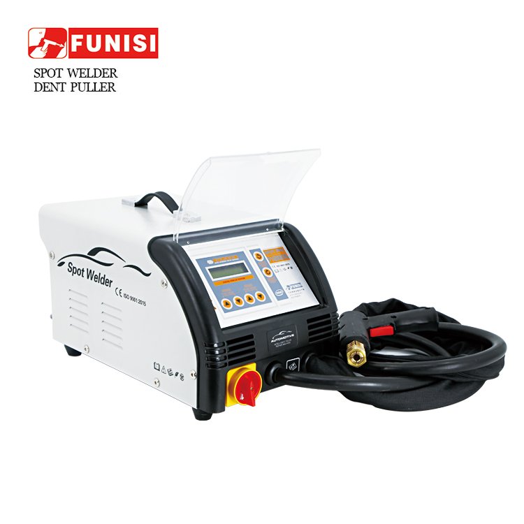 FUNISI Spot Welder Dent Puller Car Repair Body Equipment Dent Pulling Machine for Steel Car Body Shop Collision F16000S