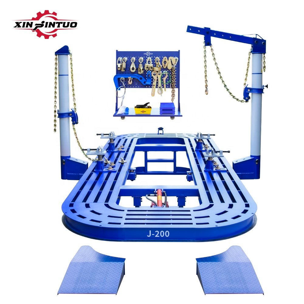 Xinjintuo CE Hydraulic Car Body Repair Equipment/chassis Pulling Bench/frame Puller