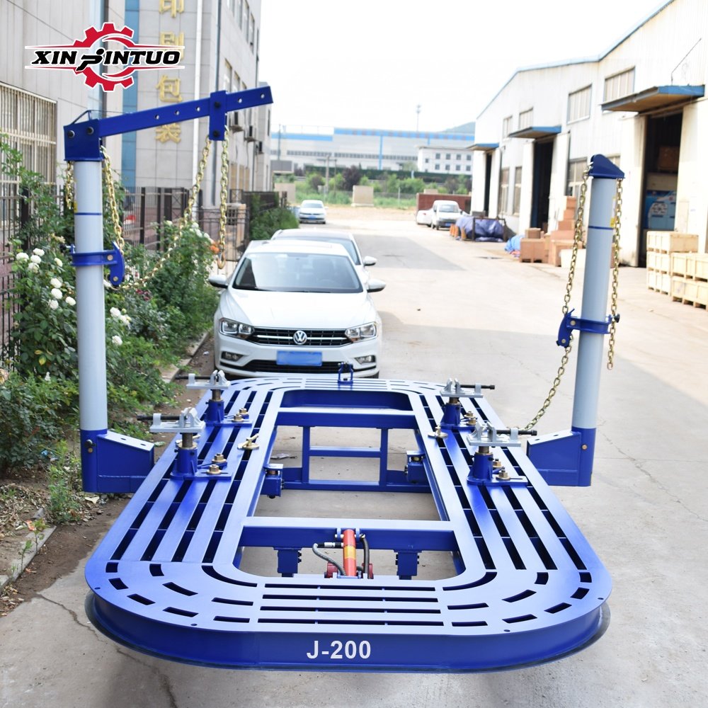 Xinjintuo CE Hydraulic Car Body Repair Equipment/chassis Pulling Bench/frame Puller