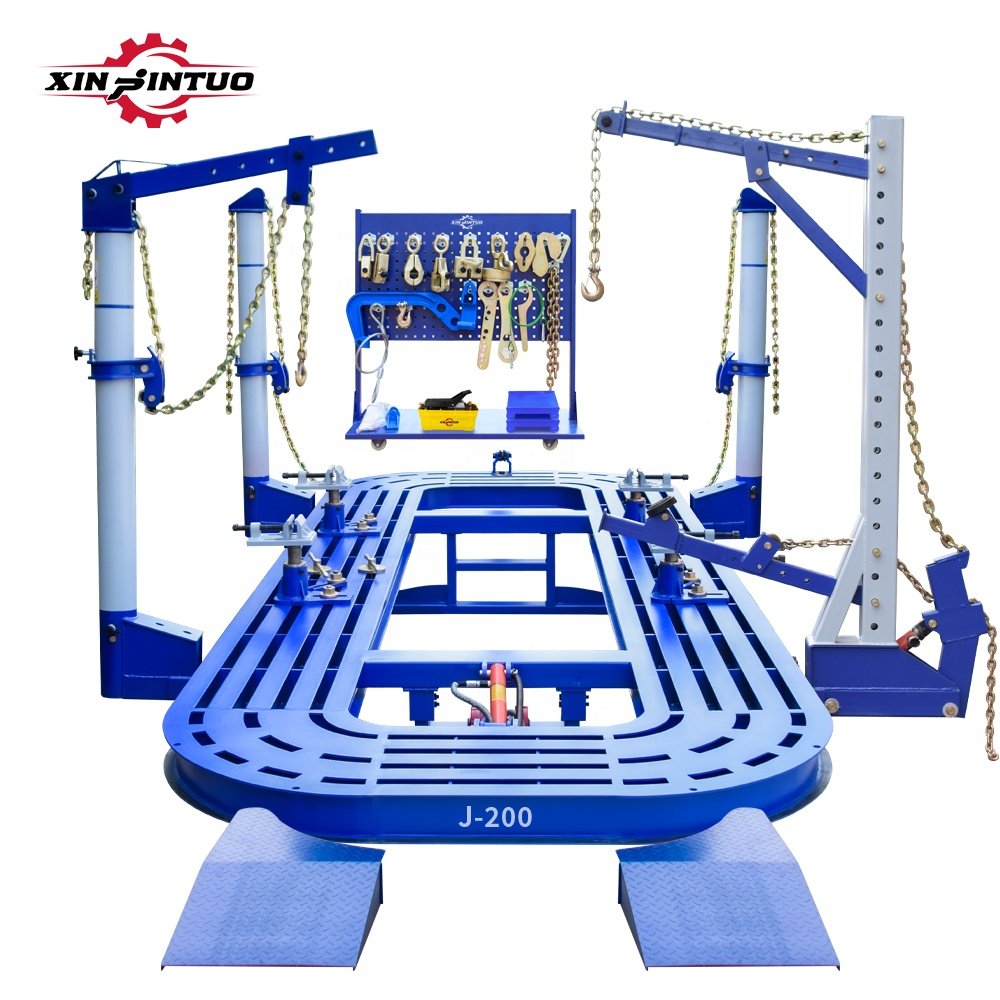 Xinjintuo CE Hydraulic Car Body Repair Equipment/chassis Pulling Bench/frame Puller