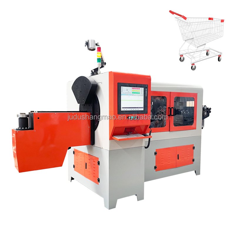 Forming Wire Machine 3D CNC Wire Bending Making Machine Used For Car Seat Steel Wire Parts