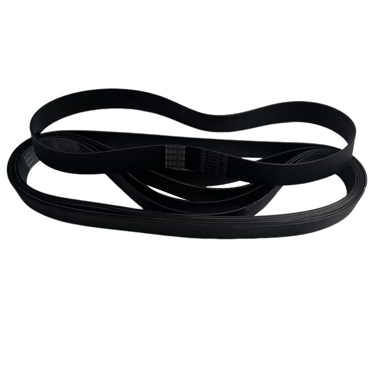 Elastic and Abrasion-Resistant Rubber Wedge Belt 1544-8YU for Reliable Power Transmission in Machinery and Automotive Systems