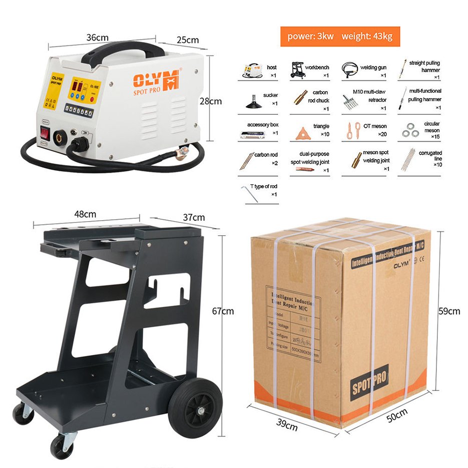 Hot Sale Electric Repair Machine Car Dent Puller Spotter for Car Repairing