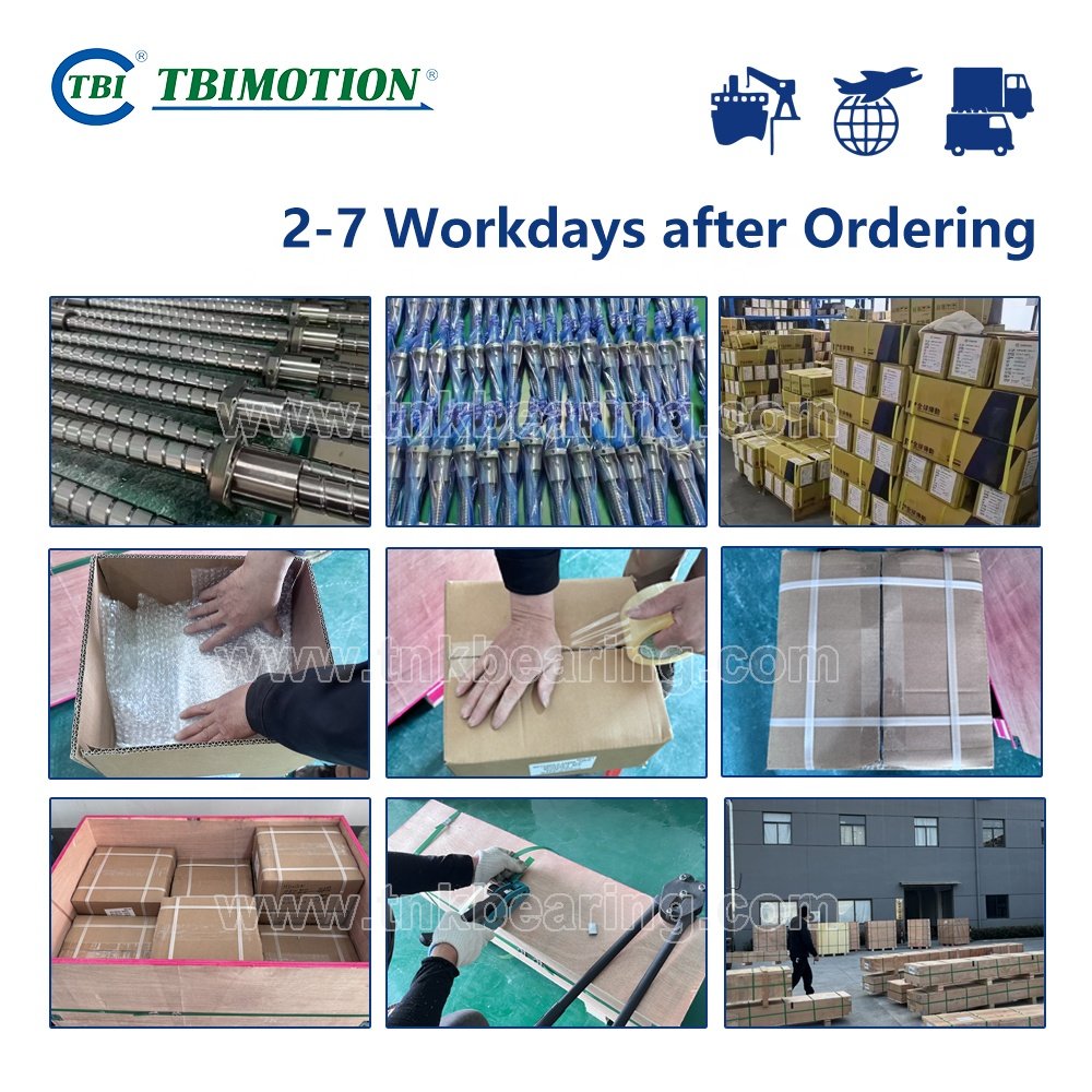 Original Taiwan TBI Ballscrew Screws Rod Nut SFH Series SFH2005 SFH2010 SFH2020 SFH2505 SFH2510 SFH2525 C7 C5 C3 CNC Ball Screw