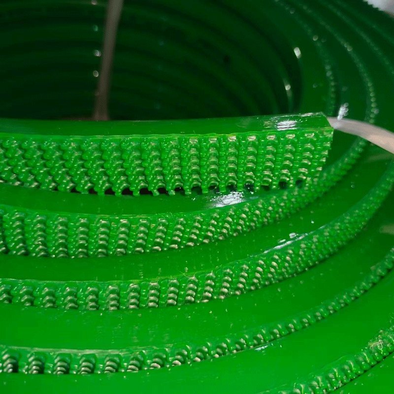 TPU Ribbed transmission belt C section Super-grip corrugated sidewall conveyor belt