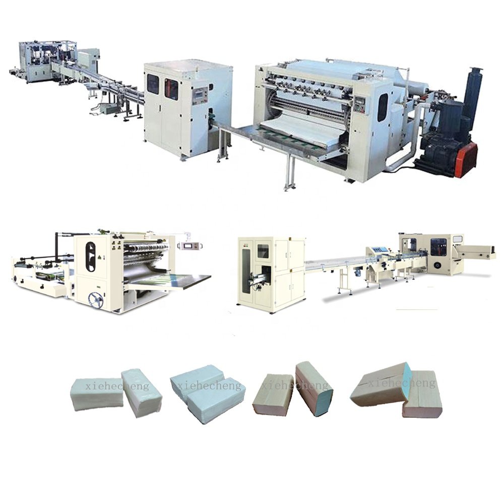 China Factory Directly Sale Good Quality Full Automatic Paper Hand Towel Production Line