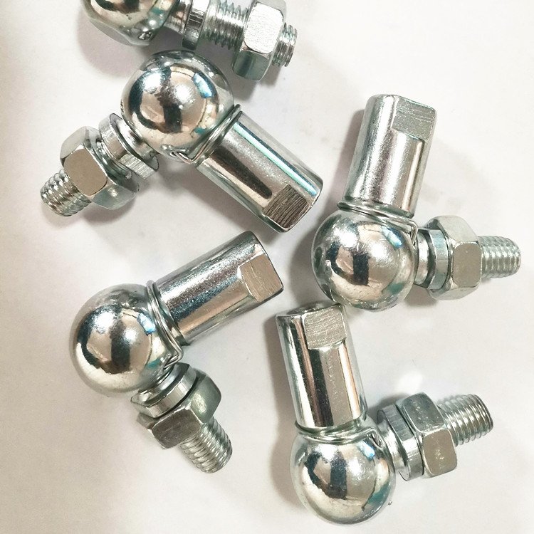 High Quality Right Hand CS10 Ball Joint Rod End Bearing for Auto Ball H M5 M6 M8 M10 Right Angle CS8/CS13/CS16 Carbon Steel