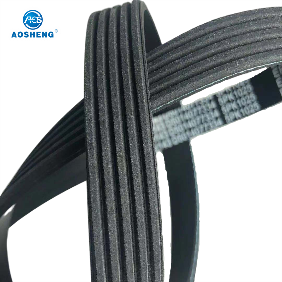 Industrial transmission belt 3PK0860/90916-02570,excavator fan belt 8PK 9PK 10PK 12PK made in China