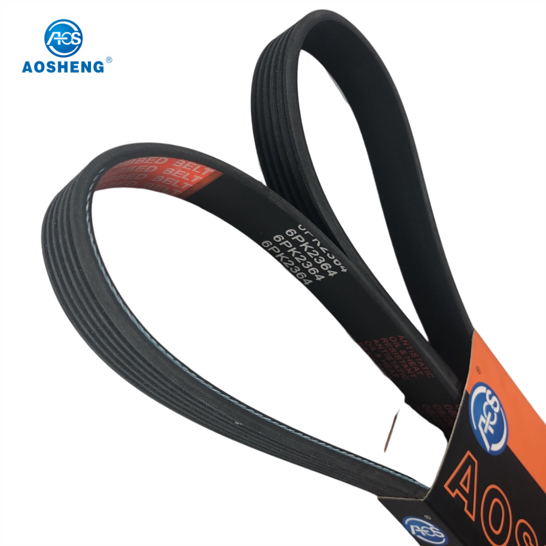 Industrial transmission belt 3PK0860/90916-02570,excavator fan belt 8PK 9PK 10PK 12PK made in China