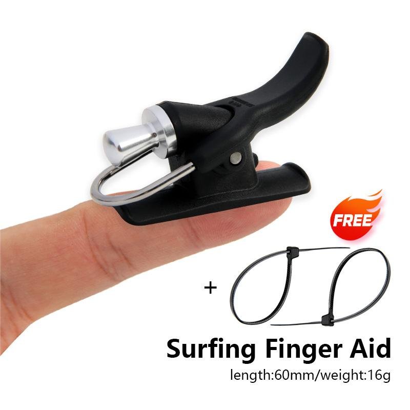 Oem Breakaway Cannon Marine Fishing Gun Clamp Thumb Button Surfing Casting Barrel Clip Fish Finger Protector Tool