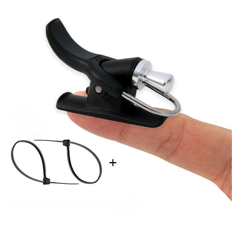 Oem Breakaway Cannon Marine Fishing Gun Clamp Thumb Button Surfing Casting Barrel Clip Fish Finger Protector Tool