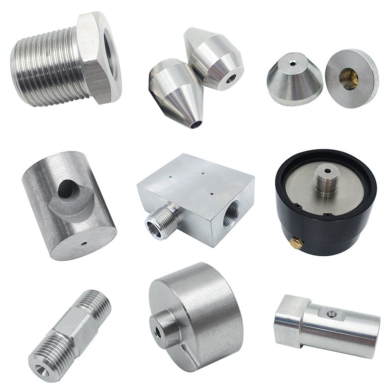 Straight Coupling 3/4 Water Jet Spare Parts Straight Coupling Metal Cutting Machinery