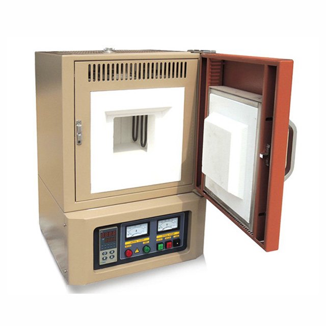 High Quality Programmable 1800 Deg Muffle Furnace Gemstone Heating Machine for Workshop