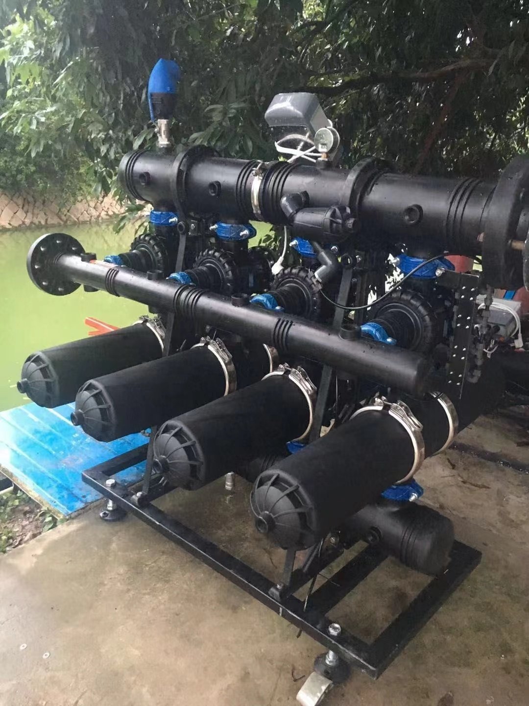 Automatic Disk Filter Backwashing Filter for Water Treatment Equipment