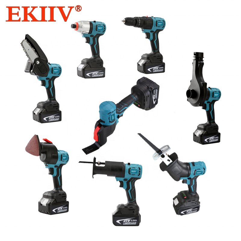 Cordless Drill Kit 20V Max Electric Drill Tool Combo KIT Power Tools Set all-In-1 Multi-Head Power Drill Set Bits Accessories