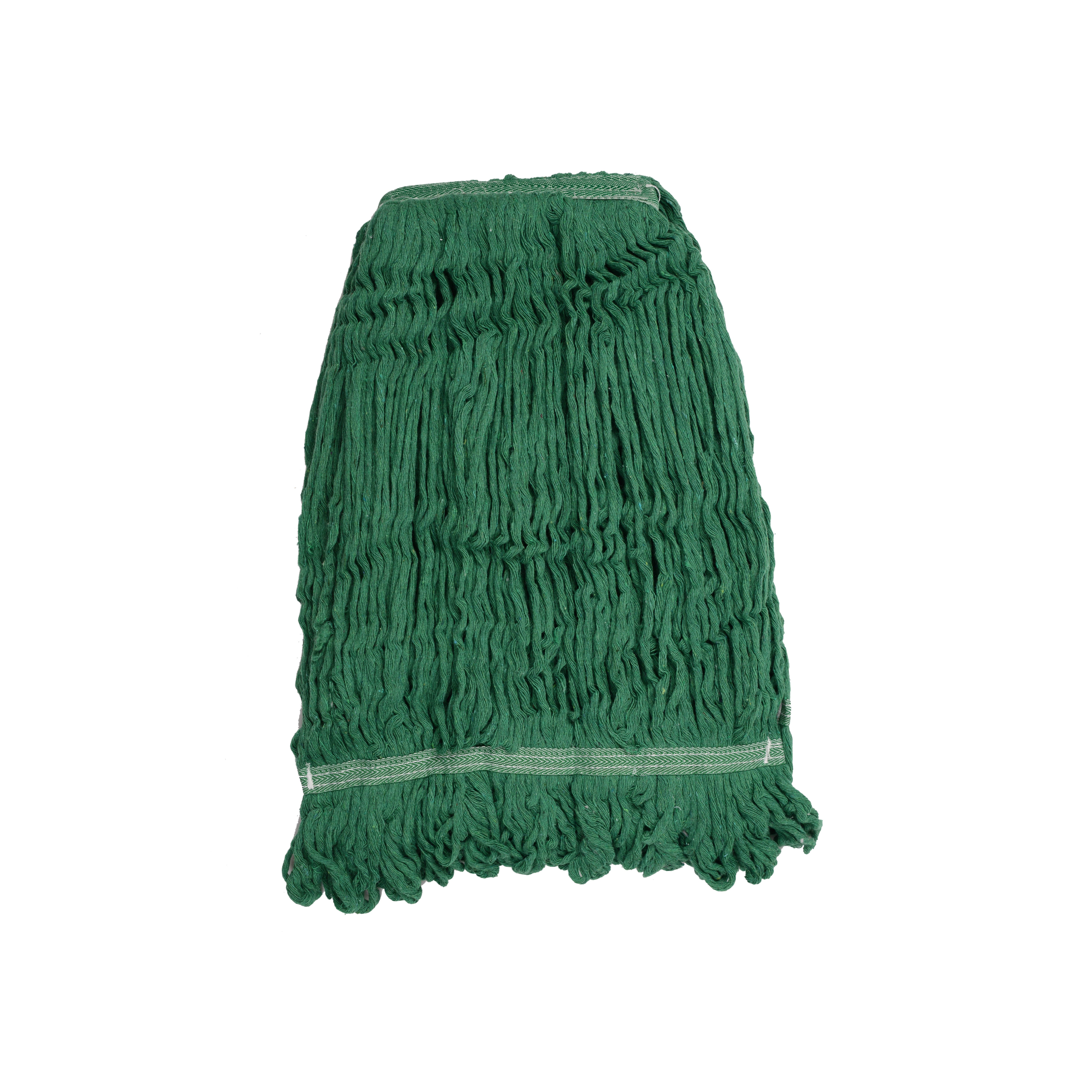 Cut End Natural White Friction Spinning Cotton Mop Head Industrial Mop Refill Wet Mop Head
