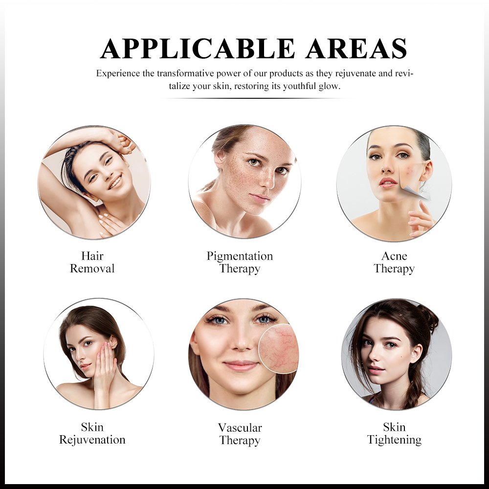 Top Selling Portable Skin Rejuvenation Device DPL Hair Removal Machine for Salon