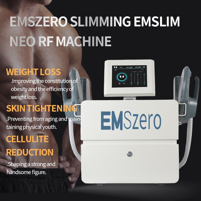 4 Handles Muscle Ems High Emt Emslim Rf Body Sculpting Neo Butt Lift Muscle Stimu Slimming Machine Body Sculpting Emslim Neo