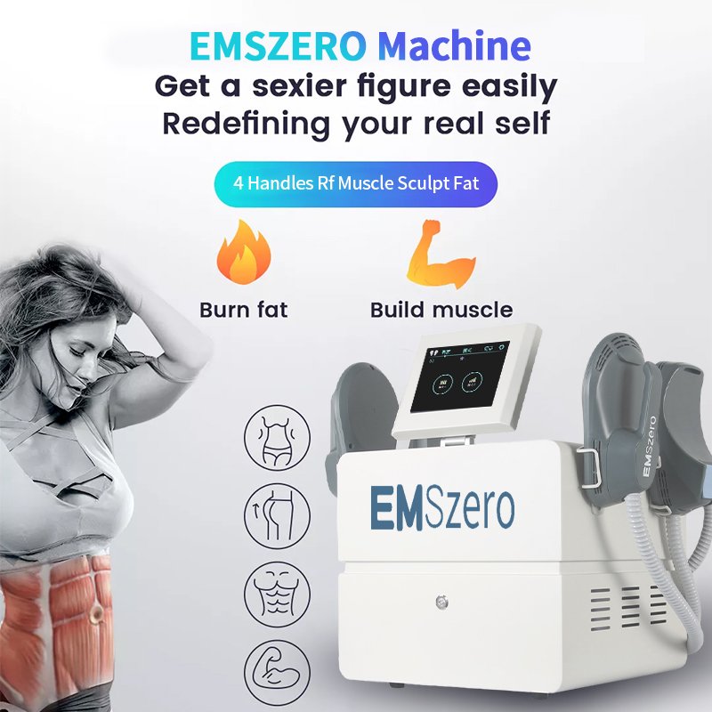 4 Handles Muscle Ems High Emt Emslim Rf Body Sculpting Neo Butt Lift Muscle Stimu Slimming Machine Body Sculpting Emslim Neo