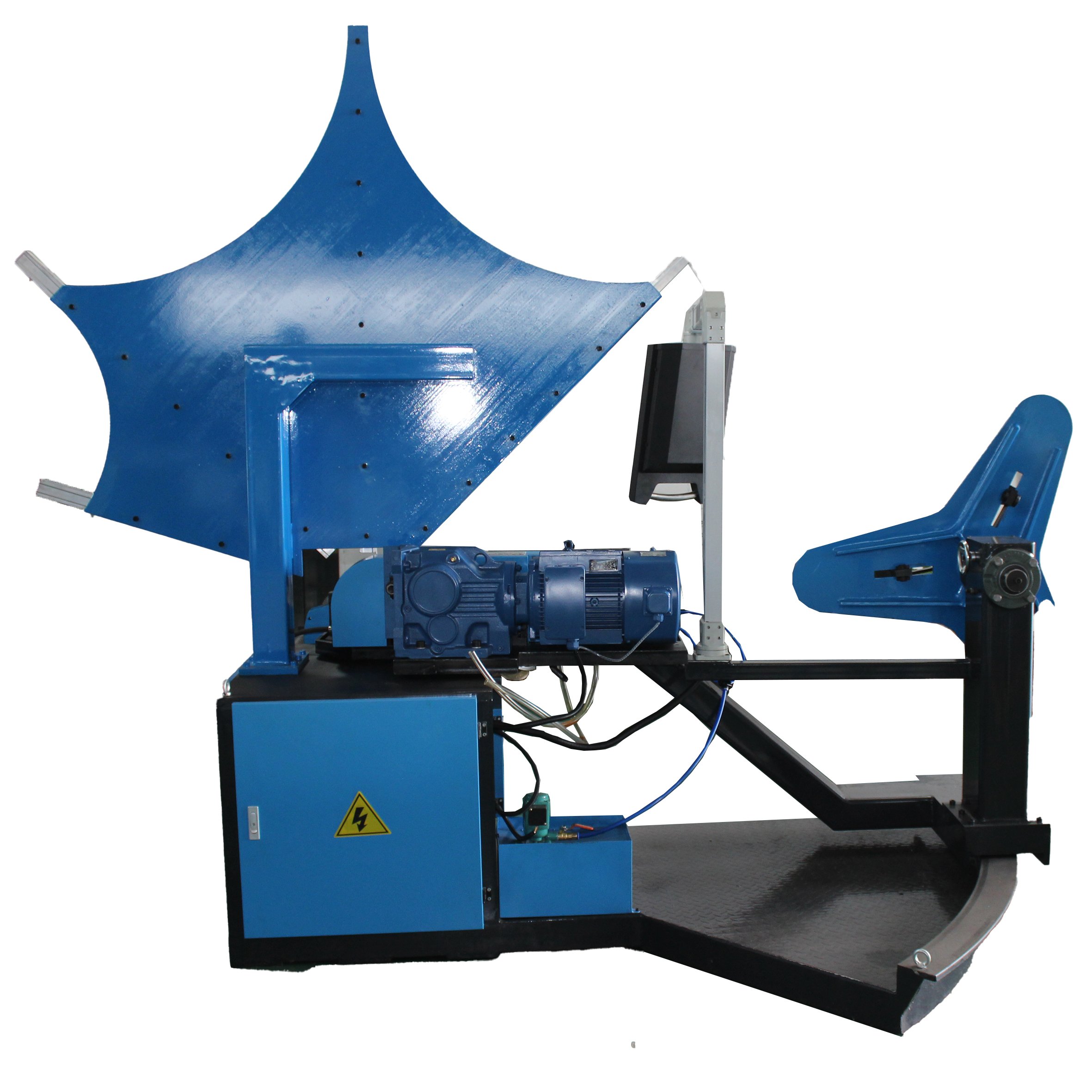 Auto Flat Oval Duct Fabrication Making Machine Ellipse Duct Making Forming Machine