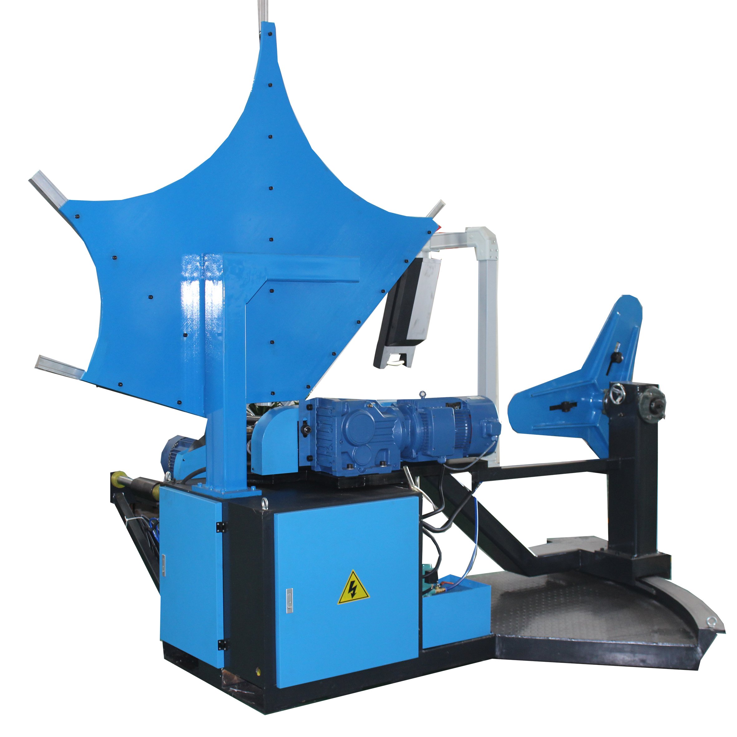 Auto Flat Oval Duct Fabrication Making Machine Ellipse Duct Making Forming Machine