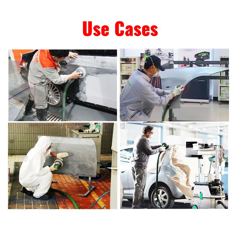 FUNISI F3 Professional Hot-selling New Design Dry Grinding Dust Free Sanding Machine Dust Extractor for Car Body Repair