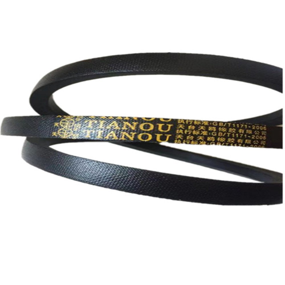 Tianou Wholesale Heat Resistant Industrial Agriculture Triangle Rubber V Belt Small Electric V Belt Poly V Ribbed Belt