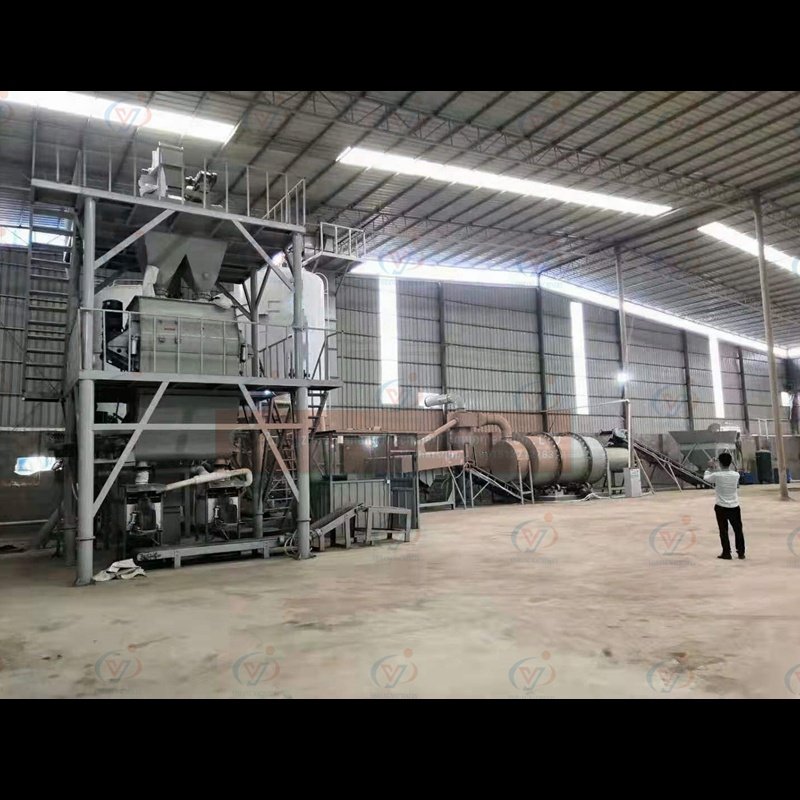 Automatic Cement Glue/wall Putty Skim Coat Tile Adhesive Dry Mortar Mixing Production Line with Bag Palletizer Packaging Line
