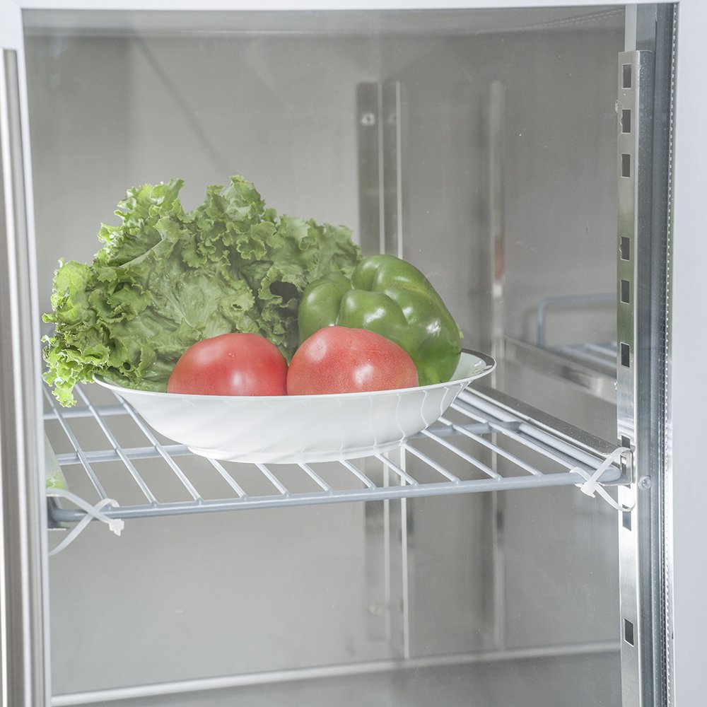 390L Air Cooler Open Fridge Vegetables Fruit Used Supermarket Customized Style Freezer Under Table Bakery Display