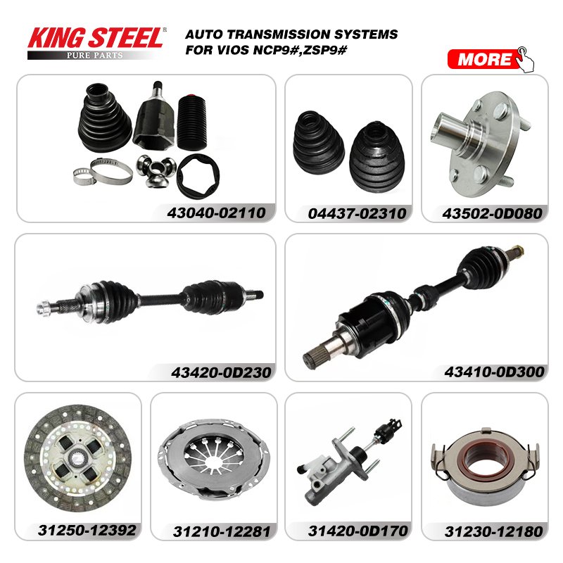 KINGSTEEL Manufacturer OEM repuestos de autos Car Spare Parts Auto Parts For TOYOTA VIOS NCP92 ZSP92 2008 2013 Japanese Car