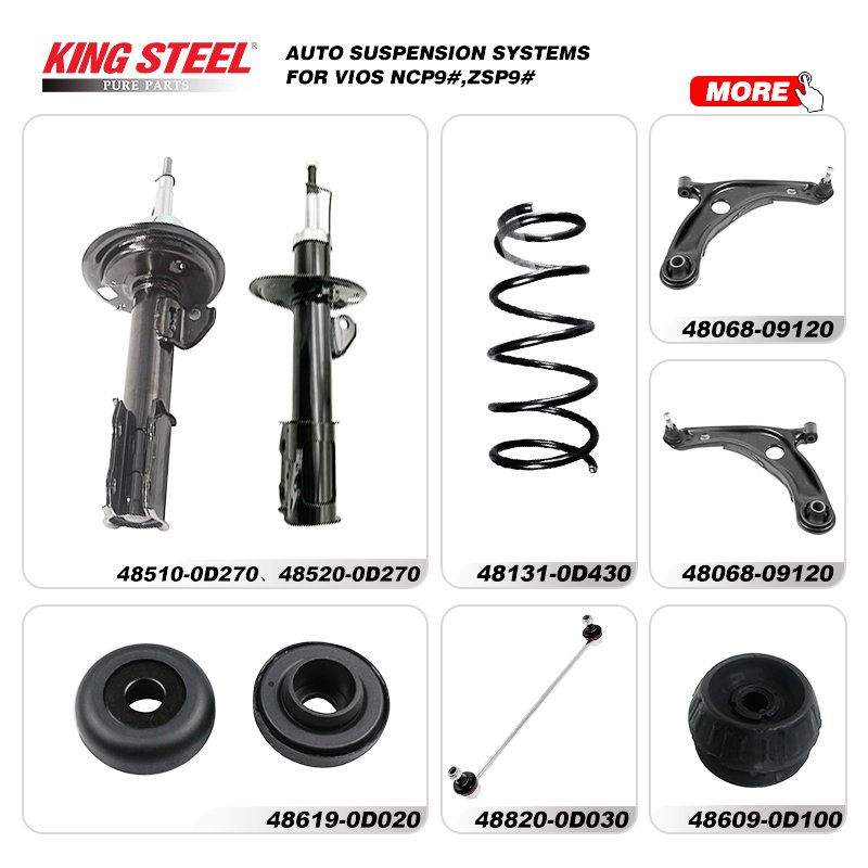 KINGSTEEL Manufacturer OEM repuestos de autos Car Spare Parts Auto Parts For TOYOTA VIOS NCP92 ZSP92 2008 2013 Japanese Car