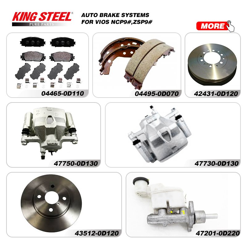 KINGSTEEL Manufacturer OEM repuestos de autos Car Spare Parts Auto Parts For TOYOTA VIOS NCP92 ZSP92 2008 2013 Japanese Car