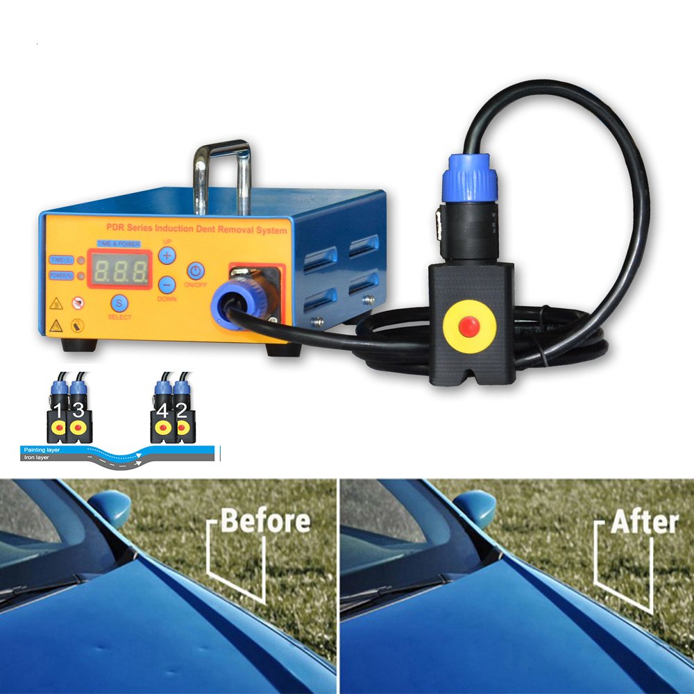 Car Dent Remover Car Body Repair Tool Auto Electronics Tools Body Repair Equipment Car Repair Kit With White LED Reflector board