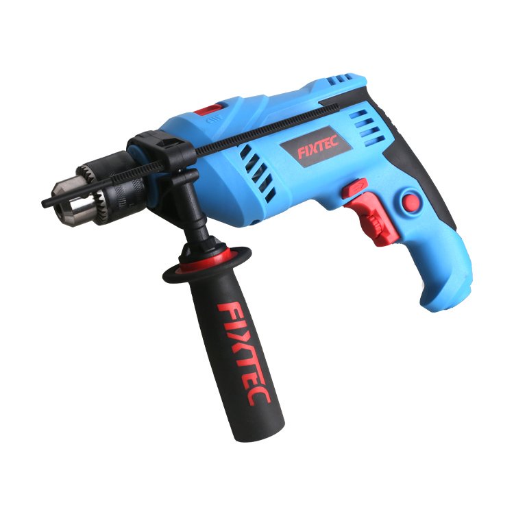 FIXTEC Power Tools 600W Impact Drill Kit Hand Tools with 50Pcs Accessories Electrical Tool Kit
