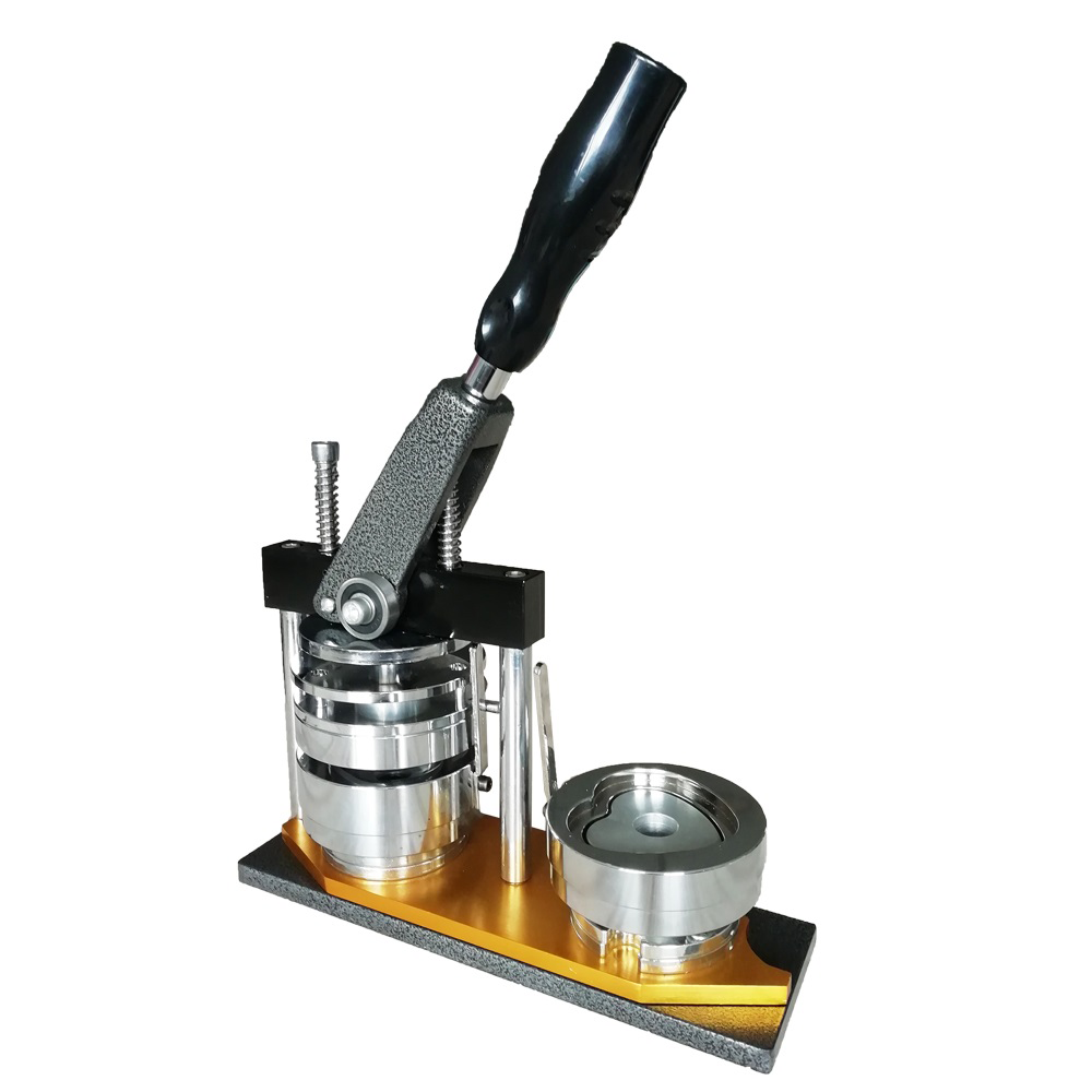 Heart Shape 57*53mm Button Making Machines Kit with 1 Paper Cutter and 100sets Materials