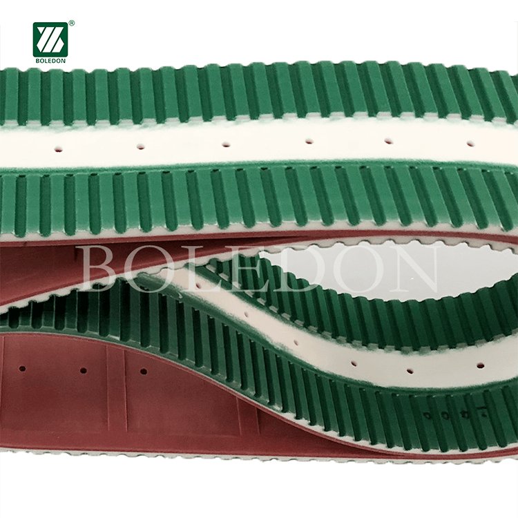 Good Quality Industrial Pu Transmission Belt At10 Tooth Embroidery Machine Timing Belt With Red Rubber