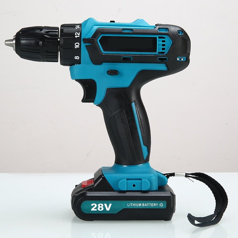 Wholesale Drill Machine Cordless Household Drilling Machine Tool Sets Lithium Battery 28V With Accessories Strong