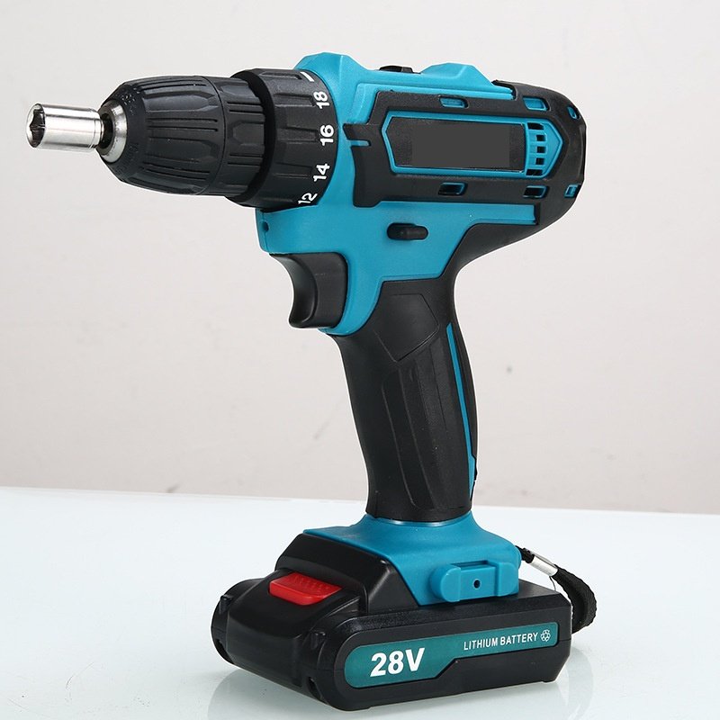 Wholesale Drill Machine Cordless Household Drilling Machine Tool Sets Lithium Battery 28V With Accessories Strong
