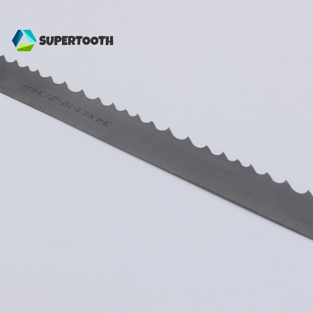 Hot Sell Alloy Steel Pipe Band Saw Blade 34X1.1-10-2-3SH Stainless Steel Special Band Saw Blade