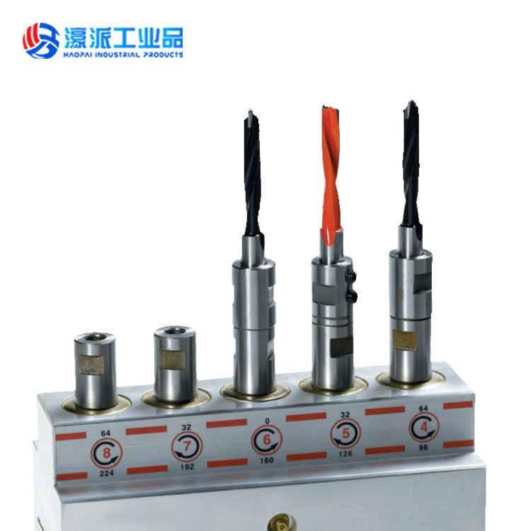 KMS Common Drilling Row 5 Spindles Drill Head Woodworking Drilling Head