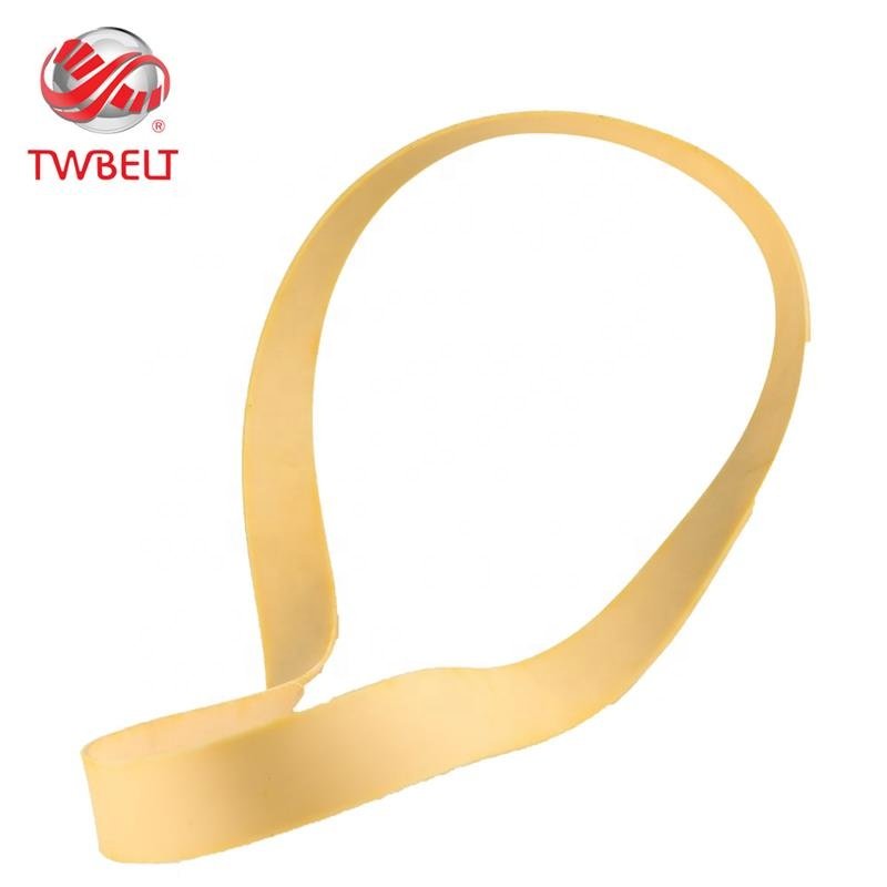 High Tensile Strength Aramid Fiber Cord Flat Belt Pu Elastomer Industrial Polyurethane Transmission Flat Belt
