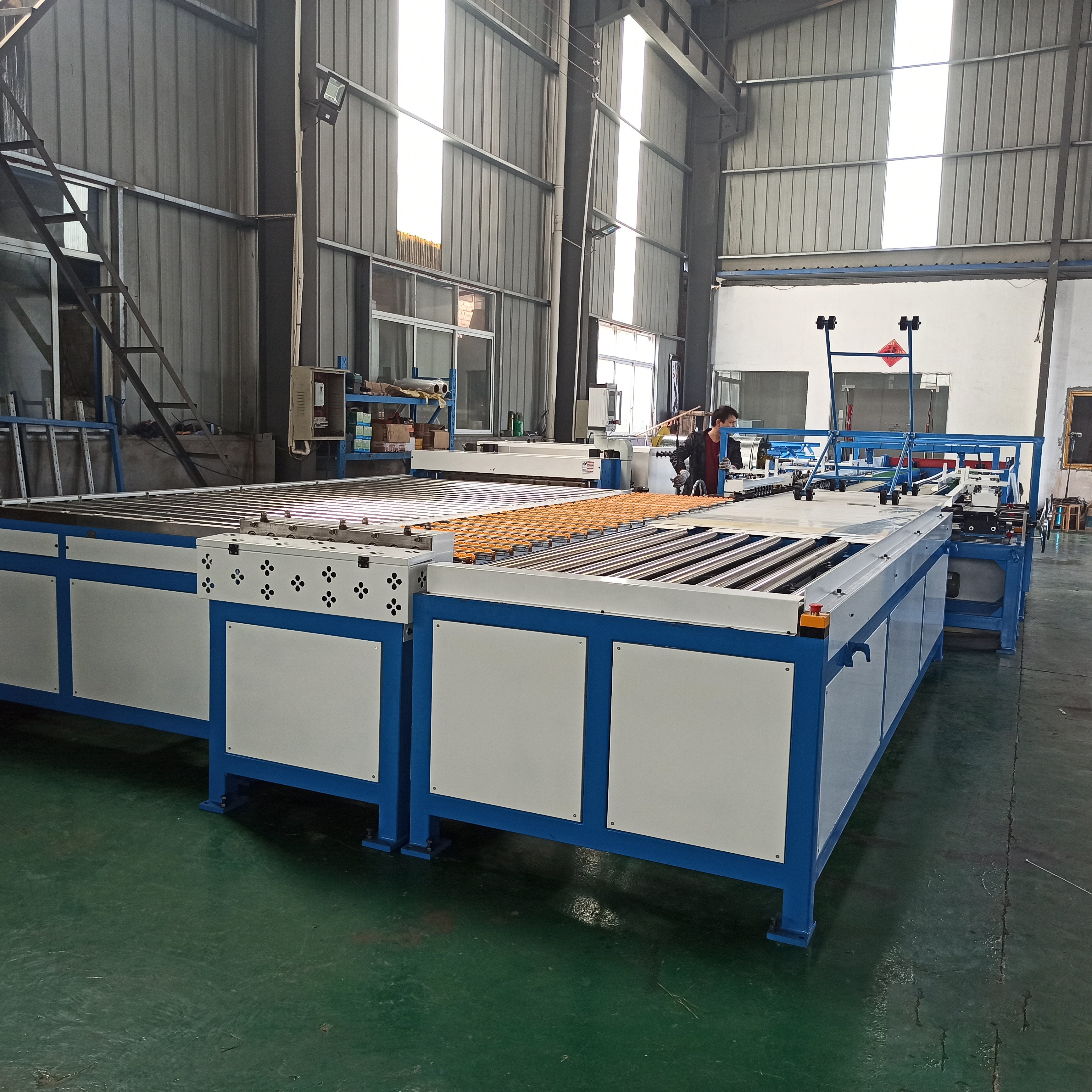 Square Duct Forming Machine/auto Hvac Duct Pipe Equipment Production Line 6