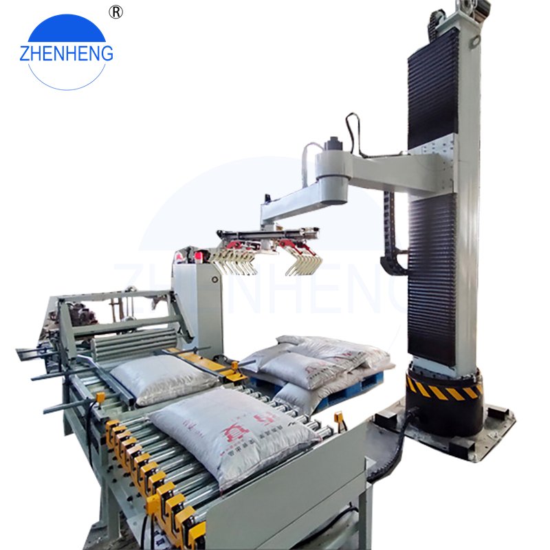 Automatic Palletizer/Robot Stacker Single Column Robot Palletizer Arm Low Level for Carton Box Robotic Cobot Pall