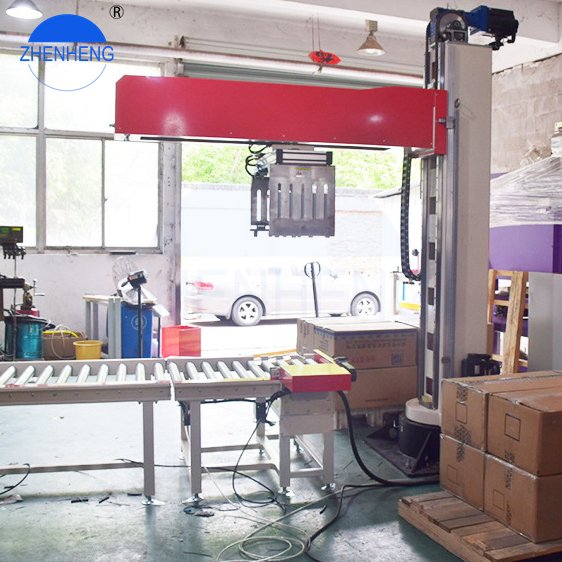 Automatic Palletizer/Robot Stacker Single Column Robot Palletizer Arm Low Level for Carton Box Robotic Cobot Pall