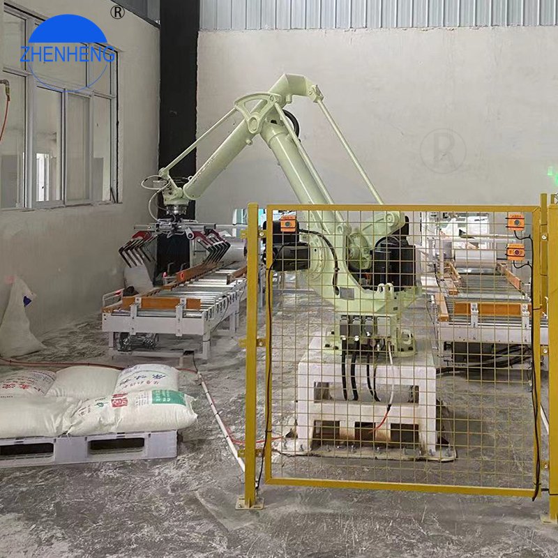 Automatic Palletizer/Robot Stacker Single Column Robot Palletizer Arm Low Level for Carton Box Robotic Cobot Pall