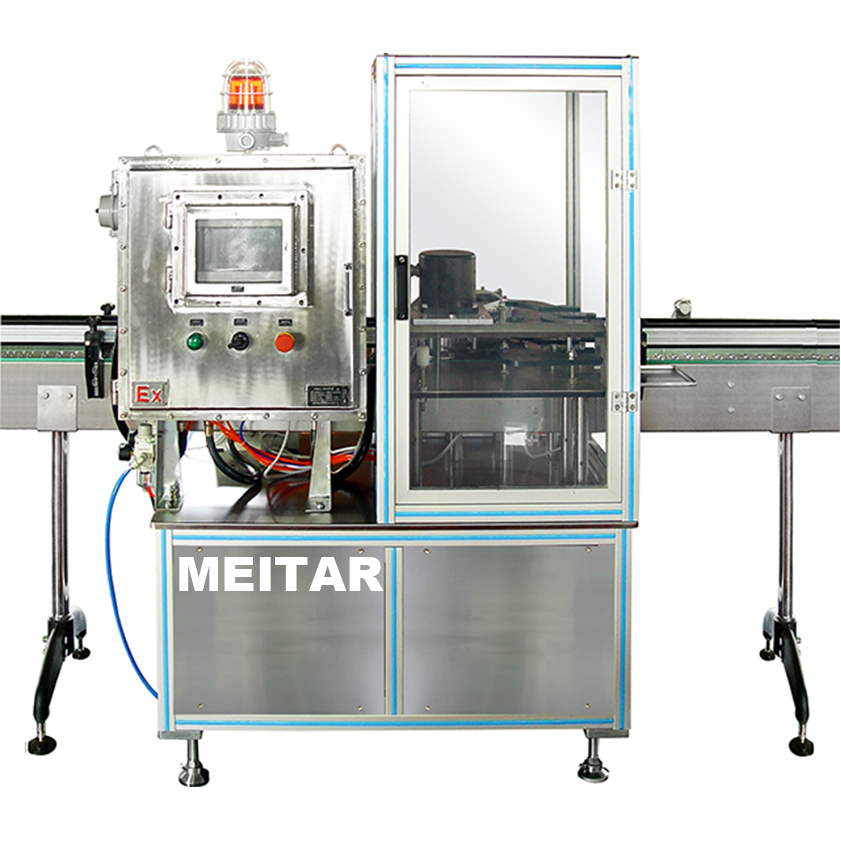 Pneumatic Automatic Chemical Oil Cleaning Agent Car Care Spray Aerosol Can Filling Machine