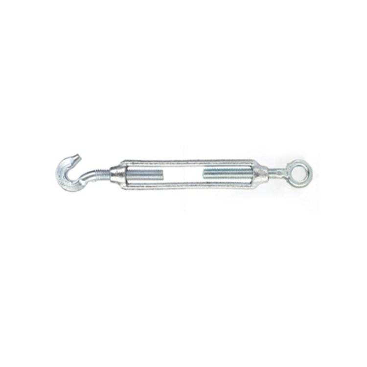 Cheap Price Open Body Galvanized Hook And Eye Turnbuckle Tensioner Threaded Rod Turnbuckle