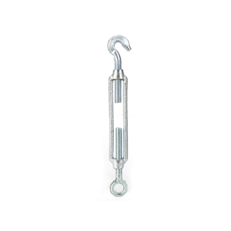Cheap Price Open Body Galvanized Hook And Eye Turnbuckle Tensioner Threaded Rod Turnbuckle