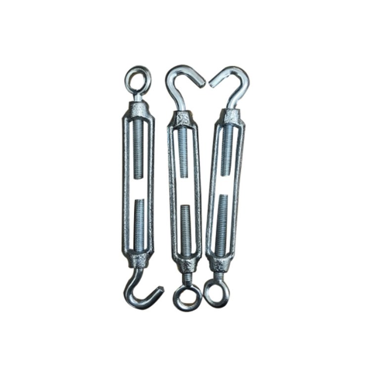 Cheap Price Open Body Galvanized Hook And Eye Turnbuckle Tensioner Threaded Rod Turnbuckle